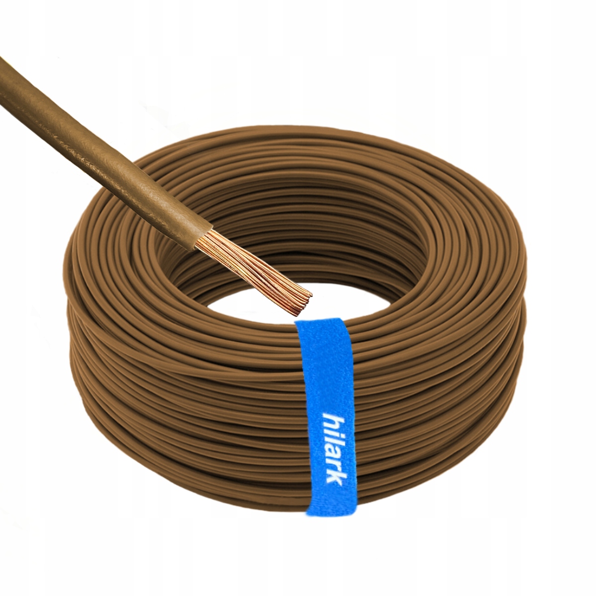 Inštalačný kábel 2,5 mm² H07V-K LgY 1x2,5 mm² lanko triedy 5 hnedé 100 m