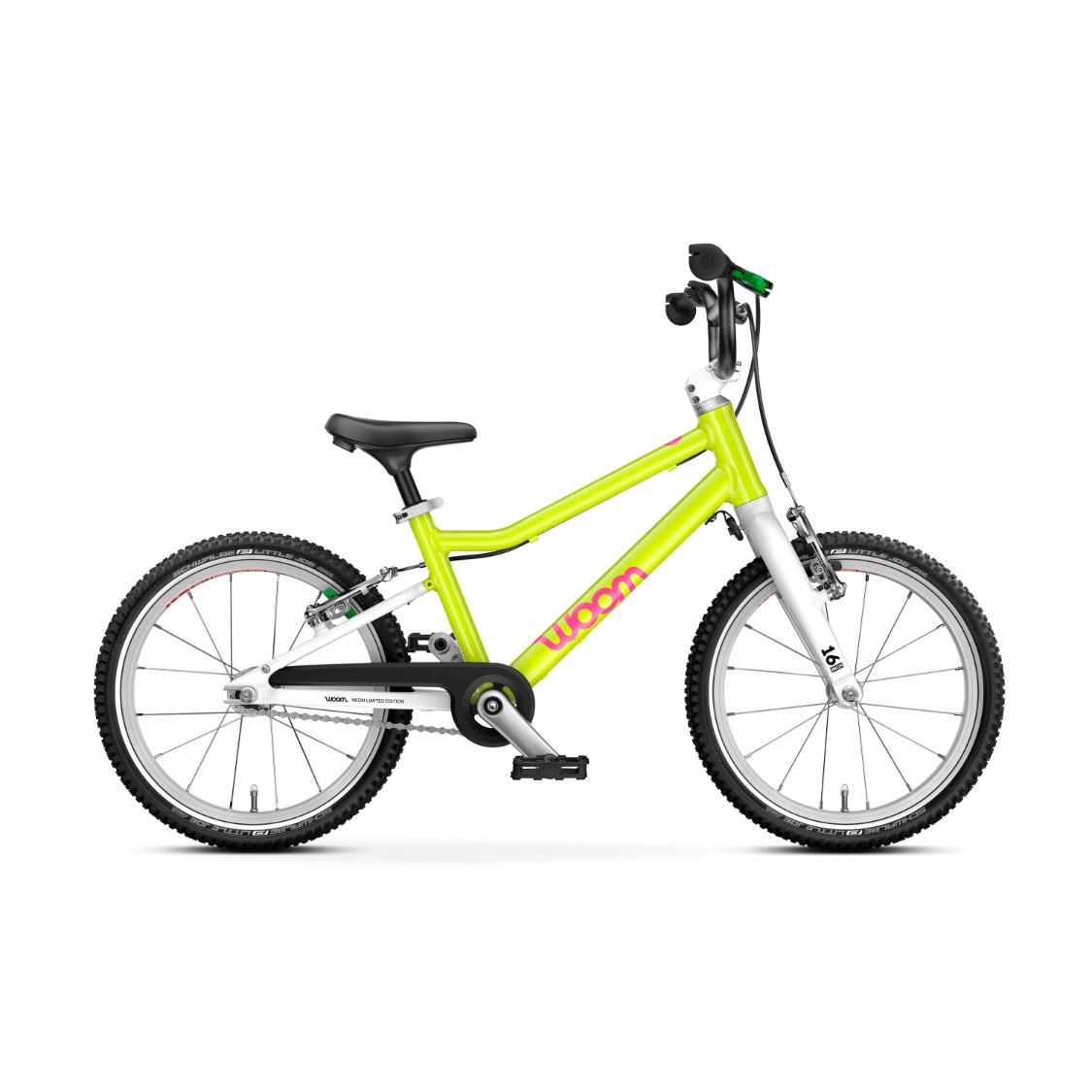 Rower Dziecięcy woom Go 3 Ltd neon lime