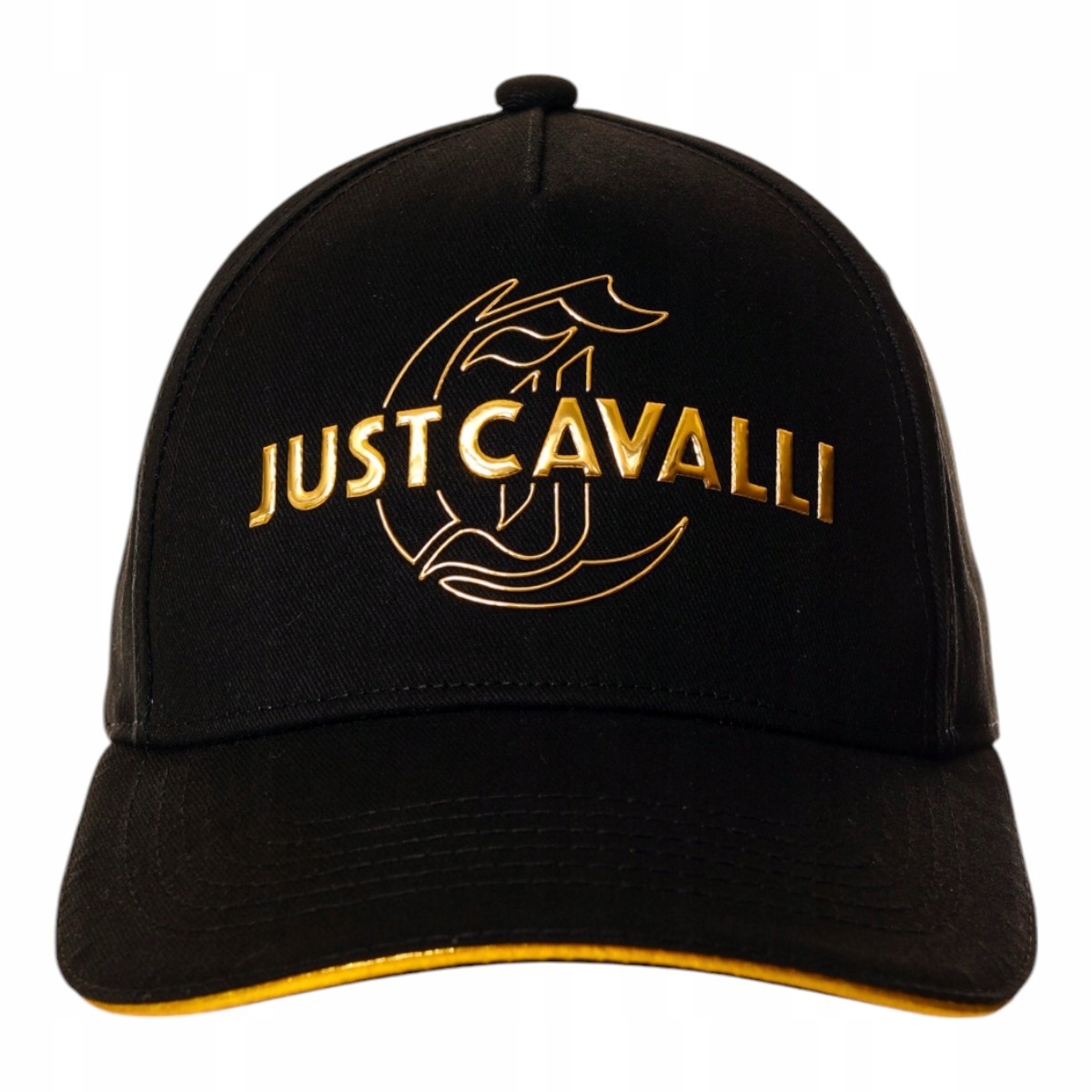 Just Cavalli Kšiltovka Jc Baseball Cap Gothic Institutional Černá