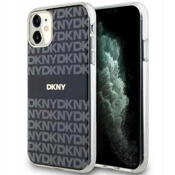 Dkny DKHMN61HRHSEK iPhone 11 Xr6.1" czarny/black hardcase IML Mo