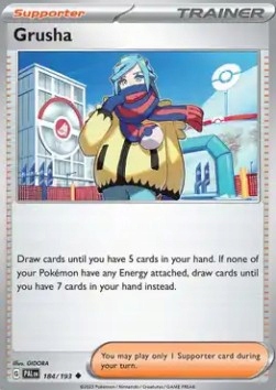 Karty Pokemon (pal 184) Grusha