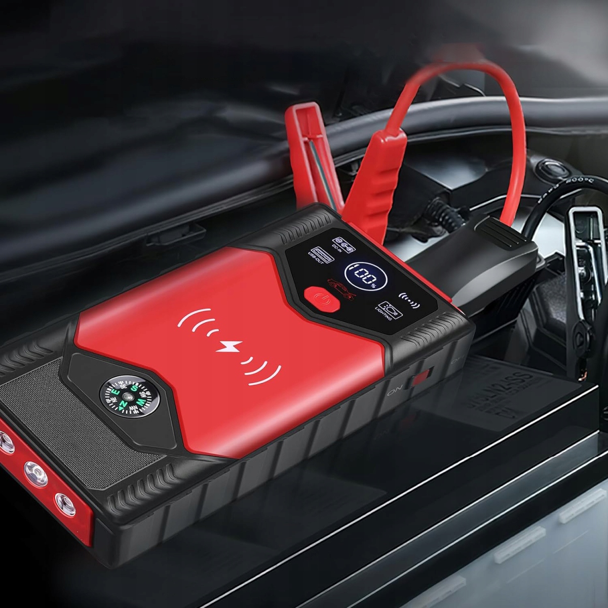 MOCNY ROZRUSZNIK SAMOCHODOWY POWERBANK URZĄDZENIE ROZRUCHOWE 20000MAH EAN (GTIN) 191491873973