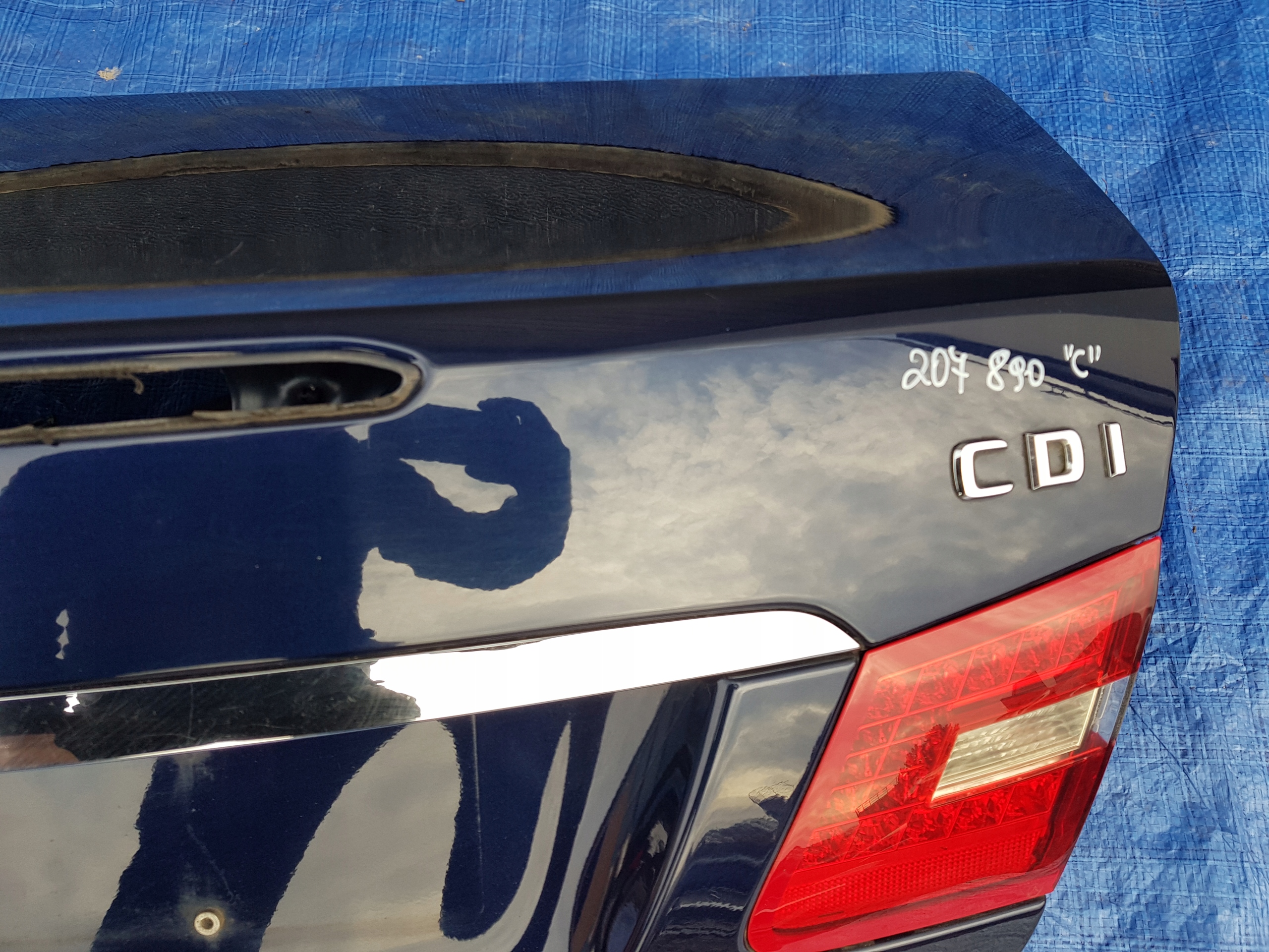 trunk door boot MERCEDES C207 W207 C890 890 COUPE