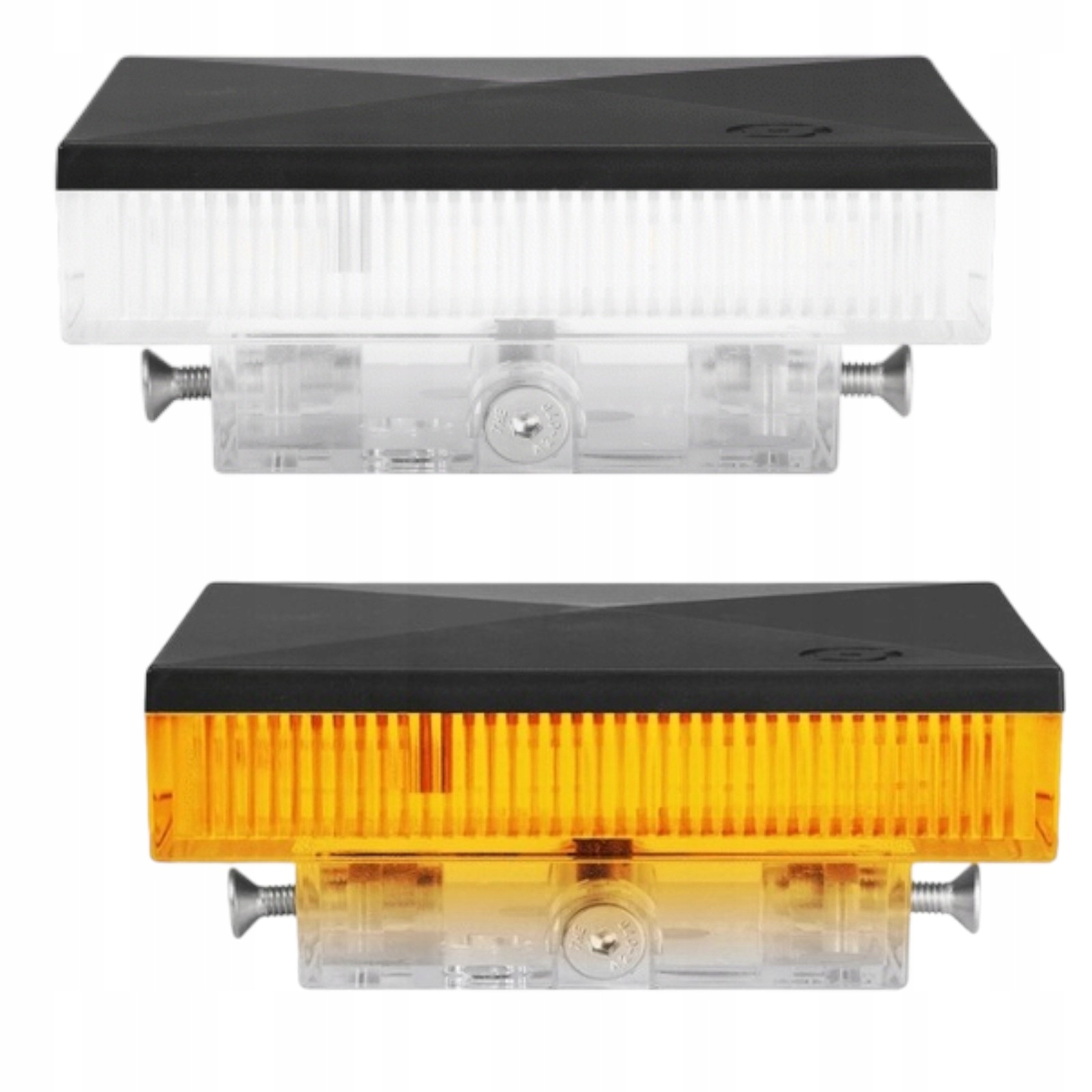 Sloupková Led lampa Bílá S Funkcí Žlutého Varování 12-24 V/ 230 V