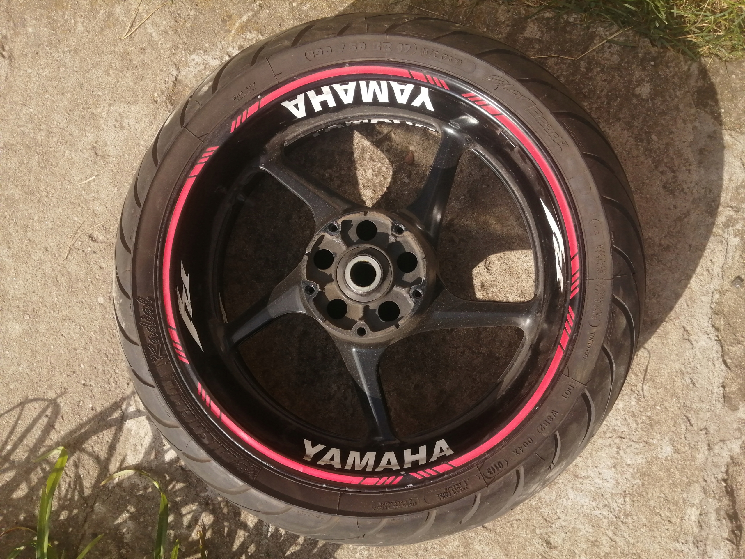 Yamaha R1 RN19 обід задній задній