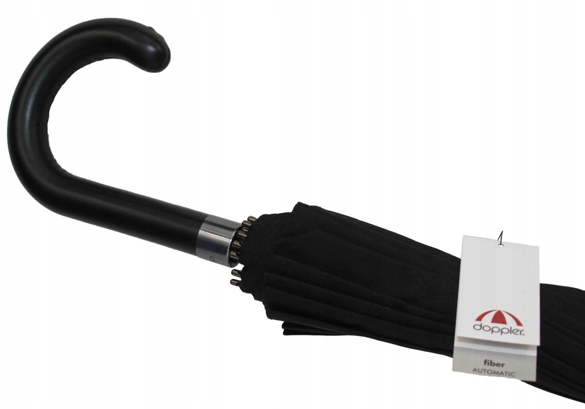 Deštník Doppler Liverpool velký, pevná, šitá rukojeť, elegantní na úrovni.