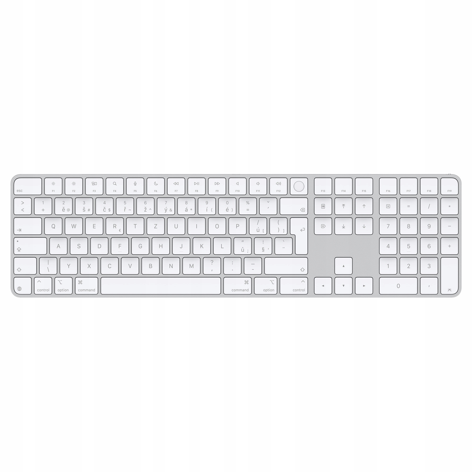 Apple Magic Keyboard Numeric Touch ID/ Bezdrôtová Bluetooth/ Cz layout/…