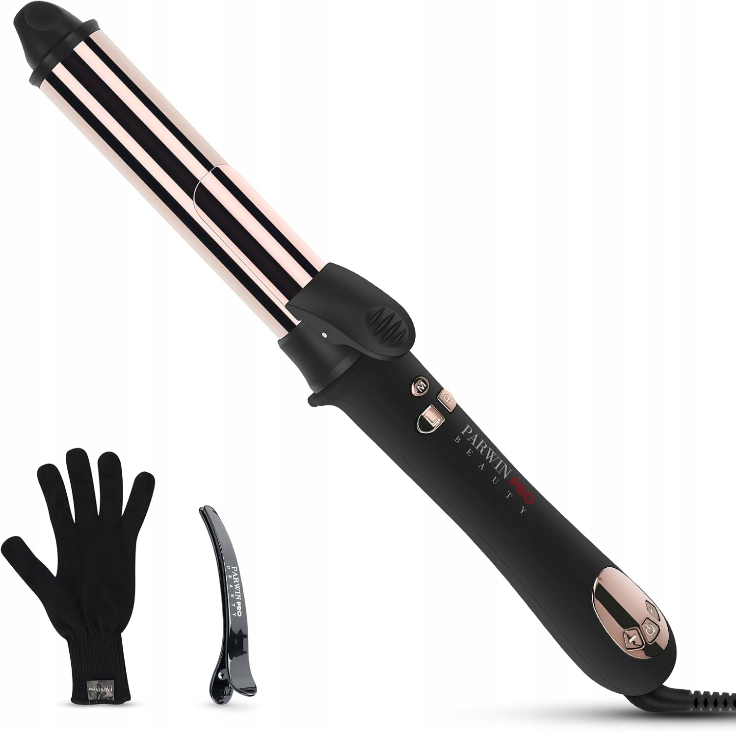 Parwin Pro Beauty kulma na vlasy otočná o 360° 32 mm 120-210°C