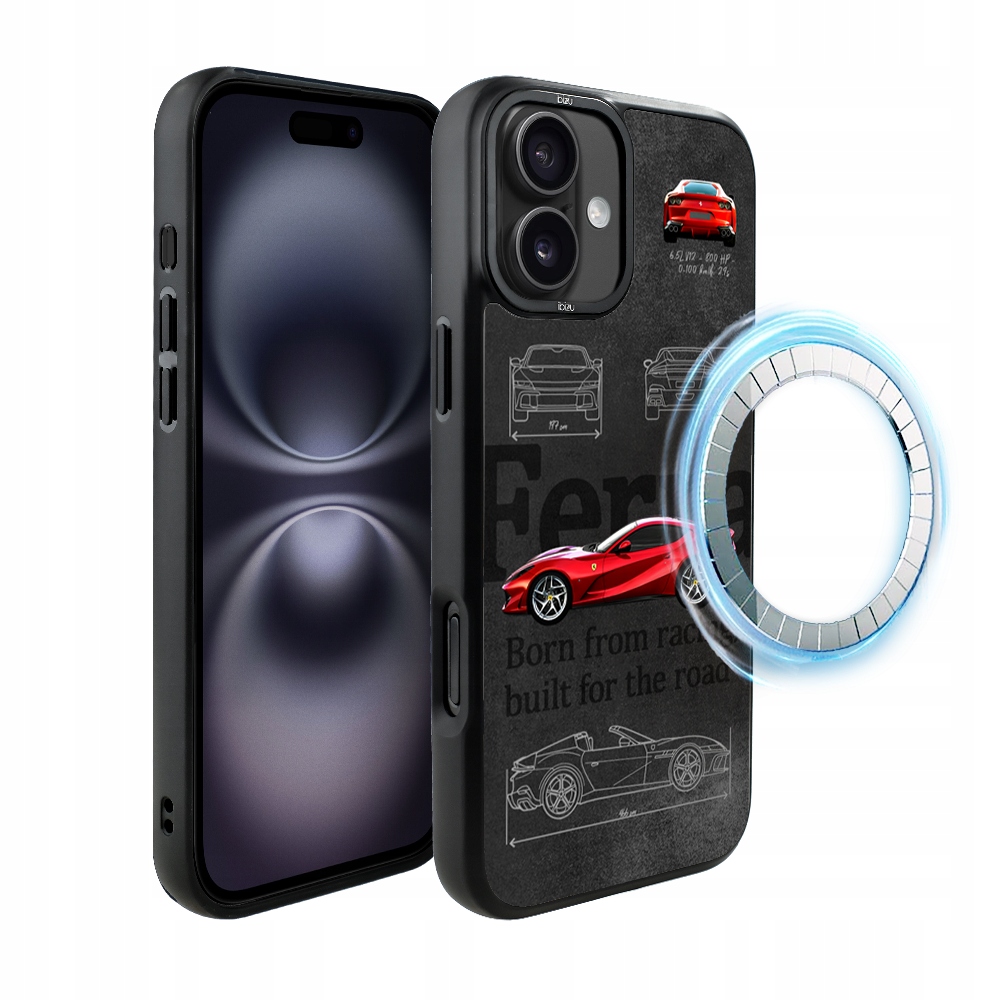 Matný Pouzdro Ibizu DropGuard s MagSafe pro iPhone 16 Plus, 812 Superfast