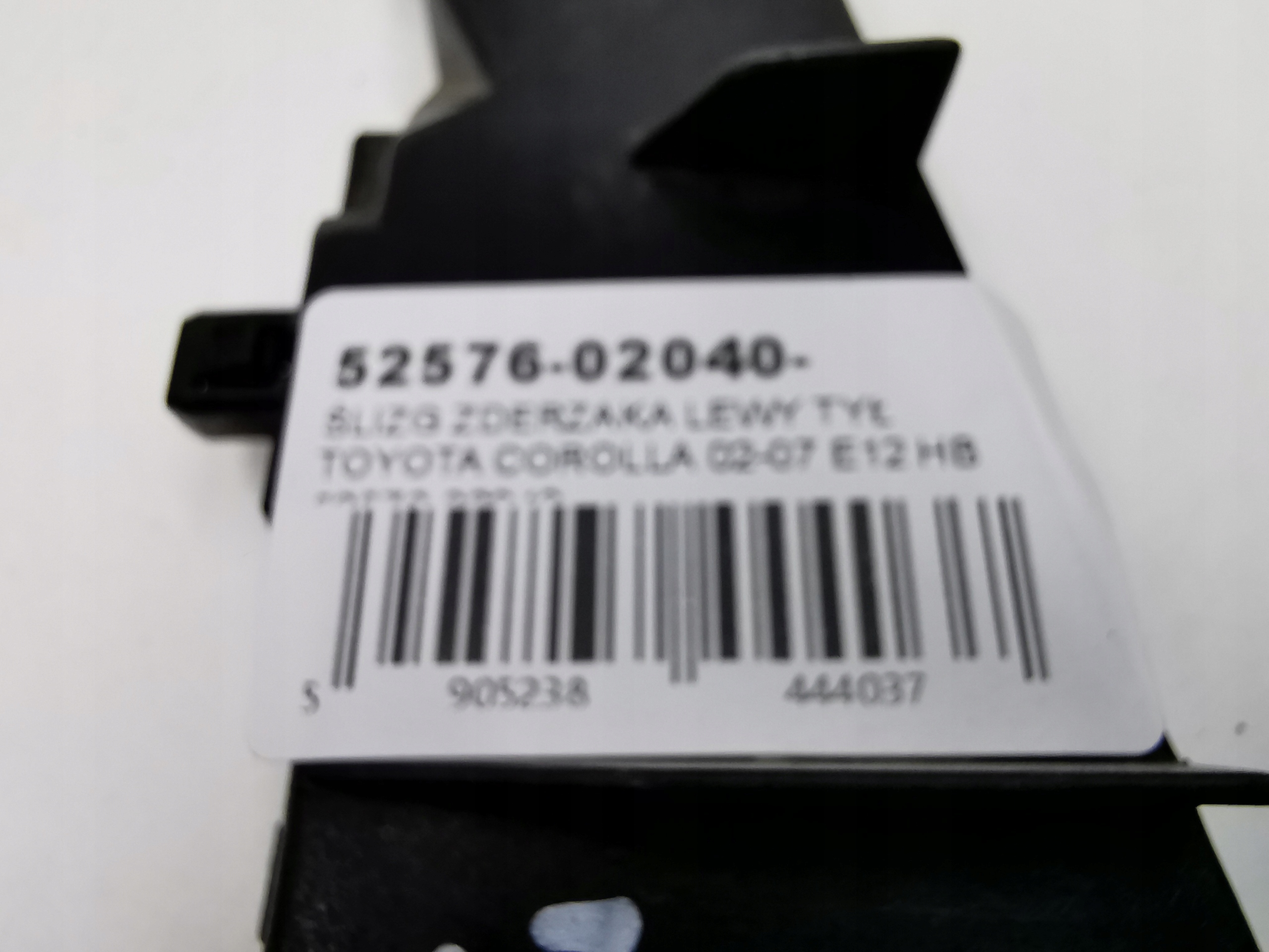 bumper bracket left rear part TOYOTA COROLLA 02-07 E12 HB 52576-02040