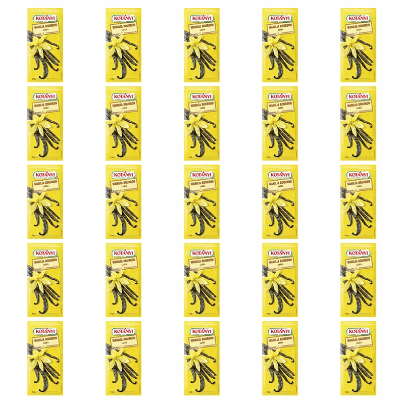 Kotanyi Vanilka bourbon v tyčinkách 2 g X25