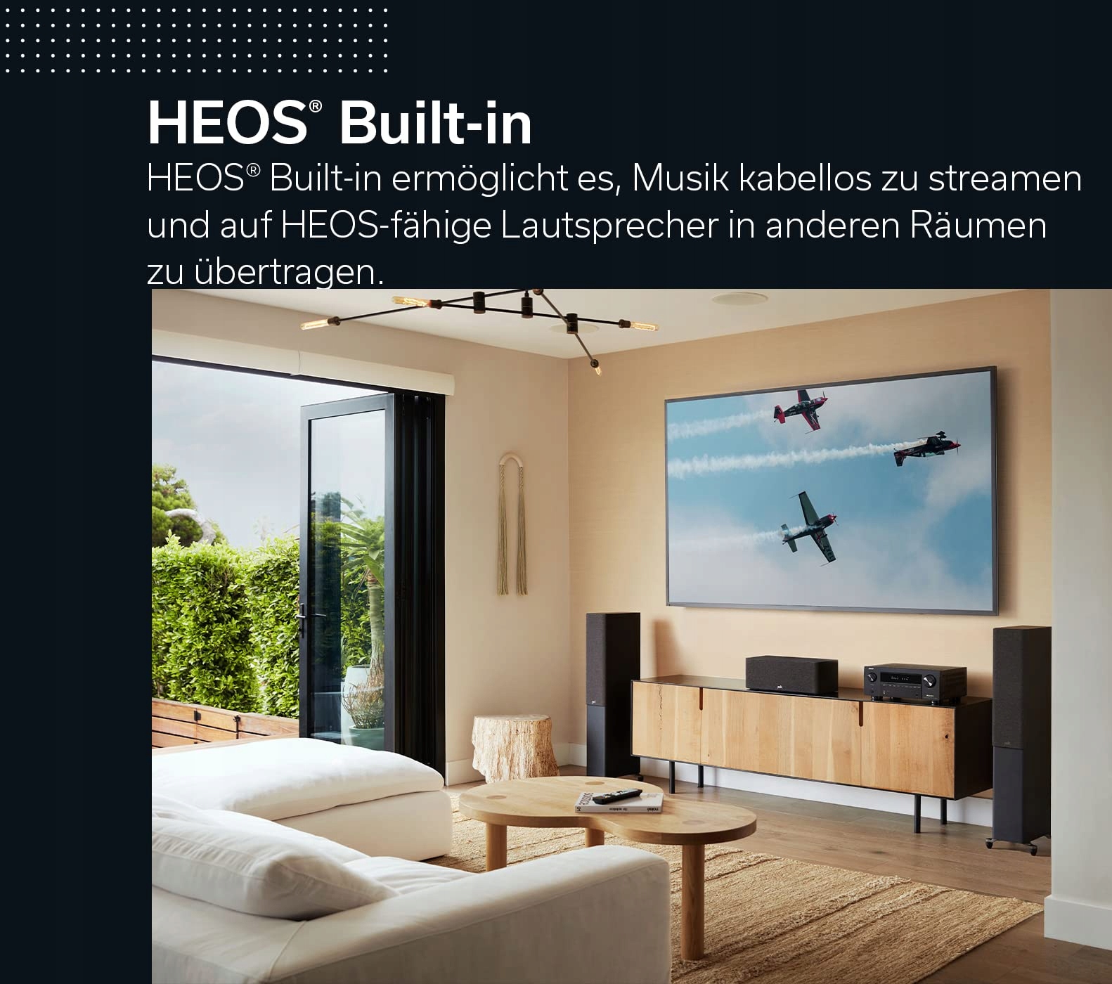 DENON 7.2 AV-Receiver Dolby Atmos DTS:X 8K HDMI Bluetooth — miniatura 5