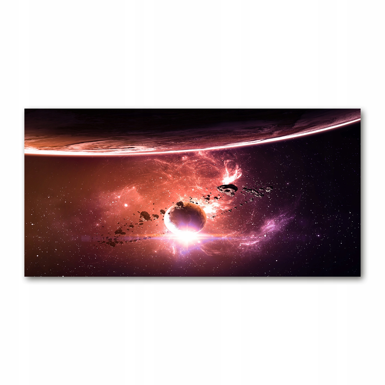 

Foto obraz na szkle akrylowym Galaktyka 120X60 cm