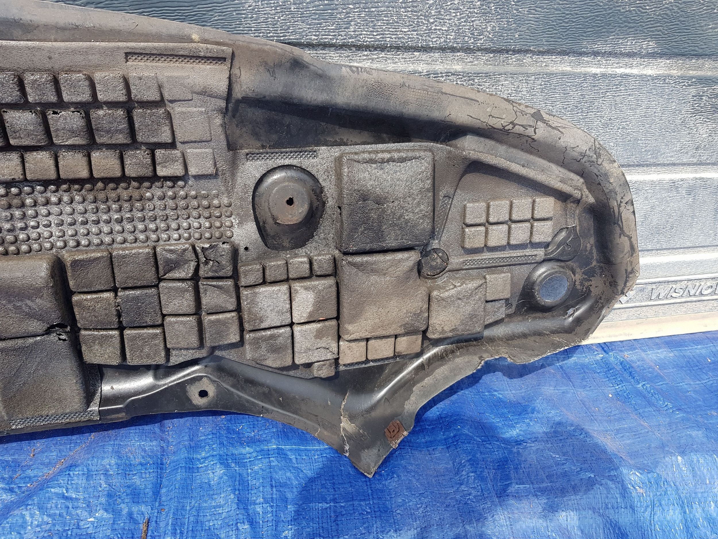 cover below engine bumper lower Mercedes E W211 2115203023