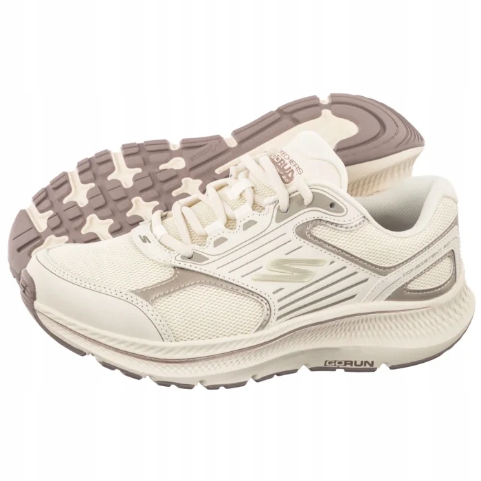 Běžecké boty Skechers Go Run Consistent 2.0 Natural 128606 Bílé