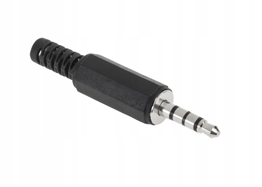 

Wtyk jack 3,5 plastik 4 polowy