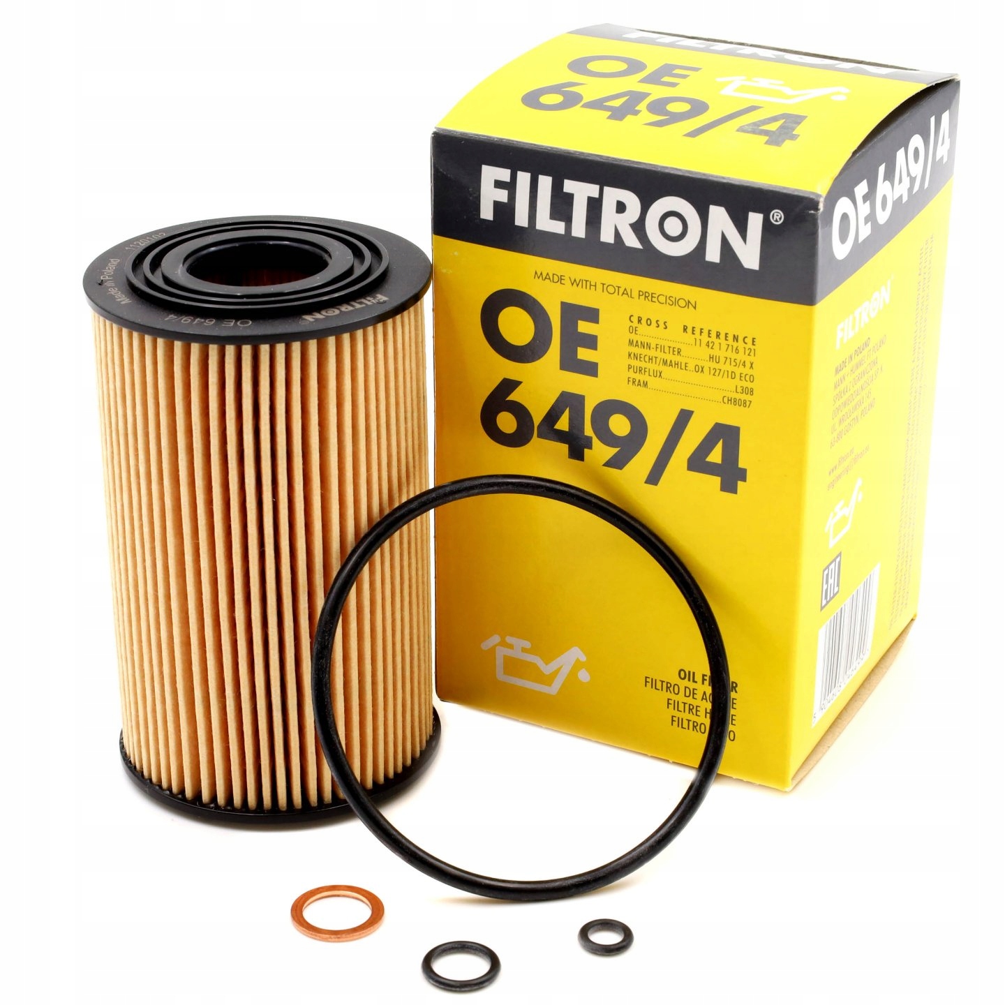 

Filtr Oleju Filtron OE649/4