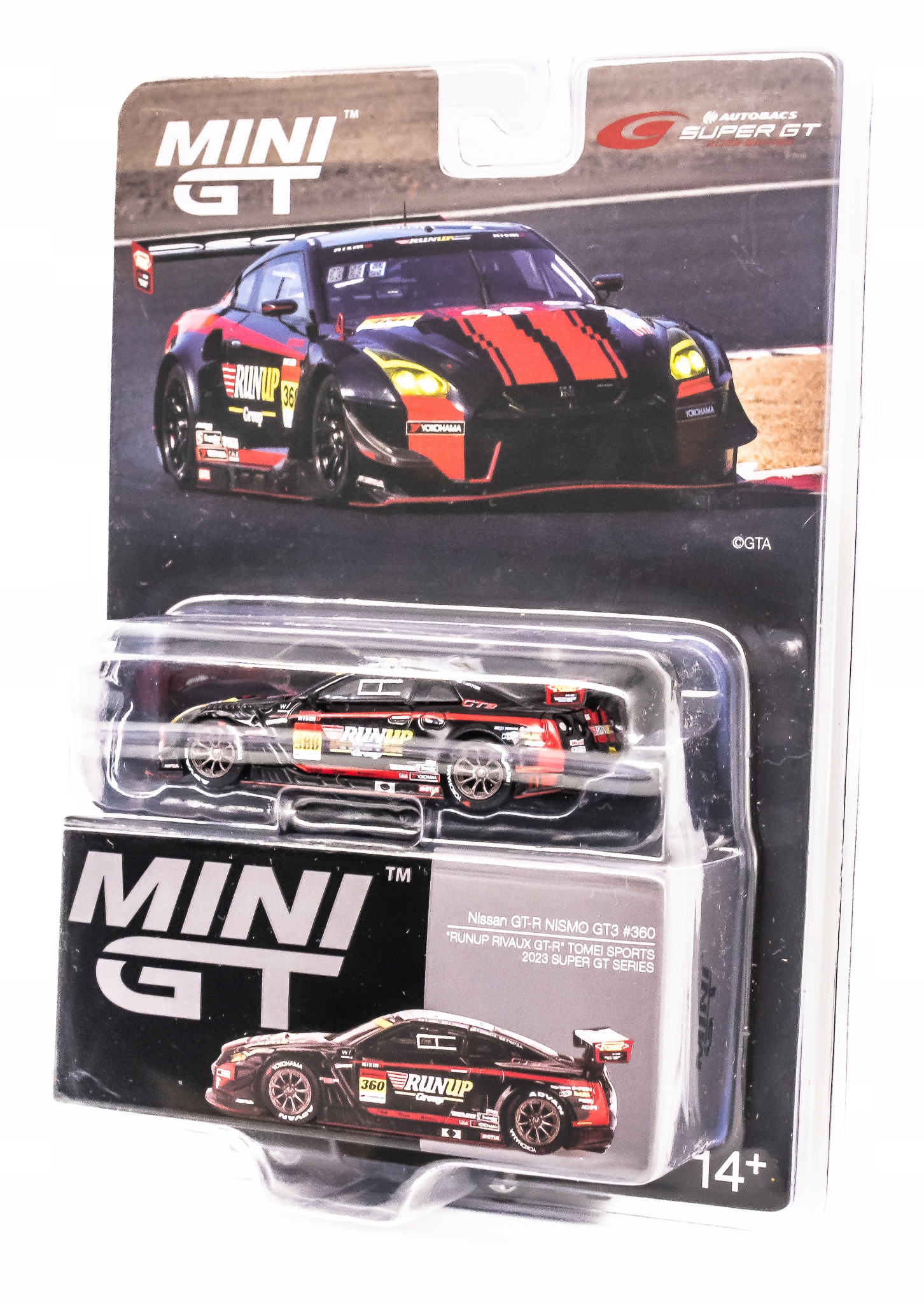 MINI GT 1/64 Nissan GT-R NISMO GT3 SUPER GTシリーズ 2023 #10