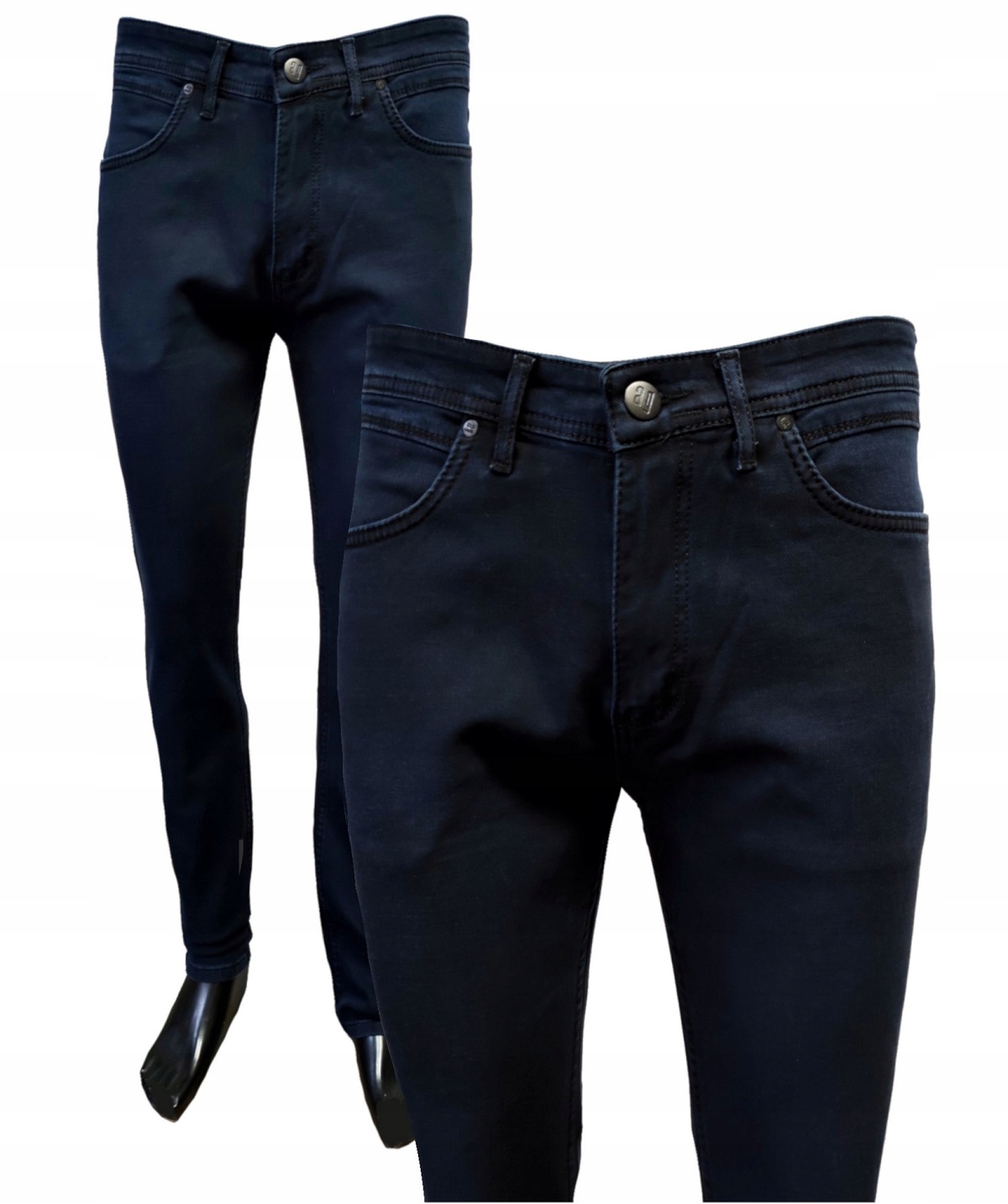 Pánské Džínové Kalhoty Střih Regular 44