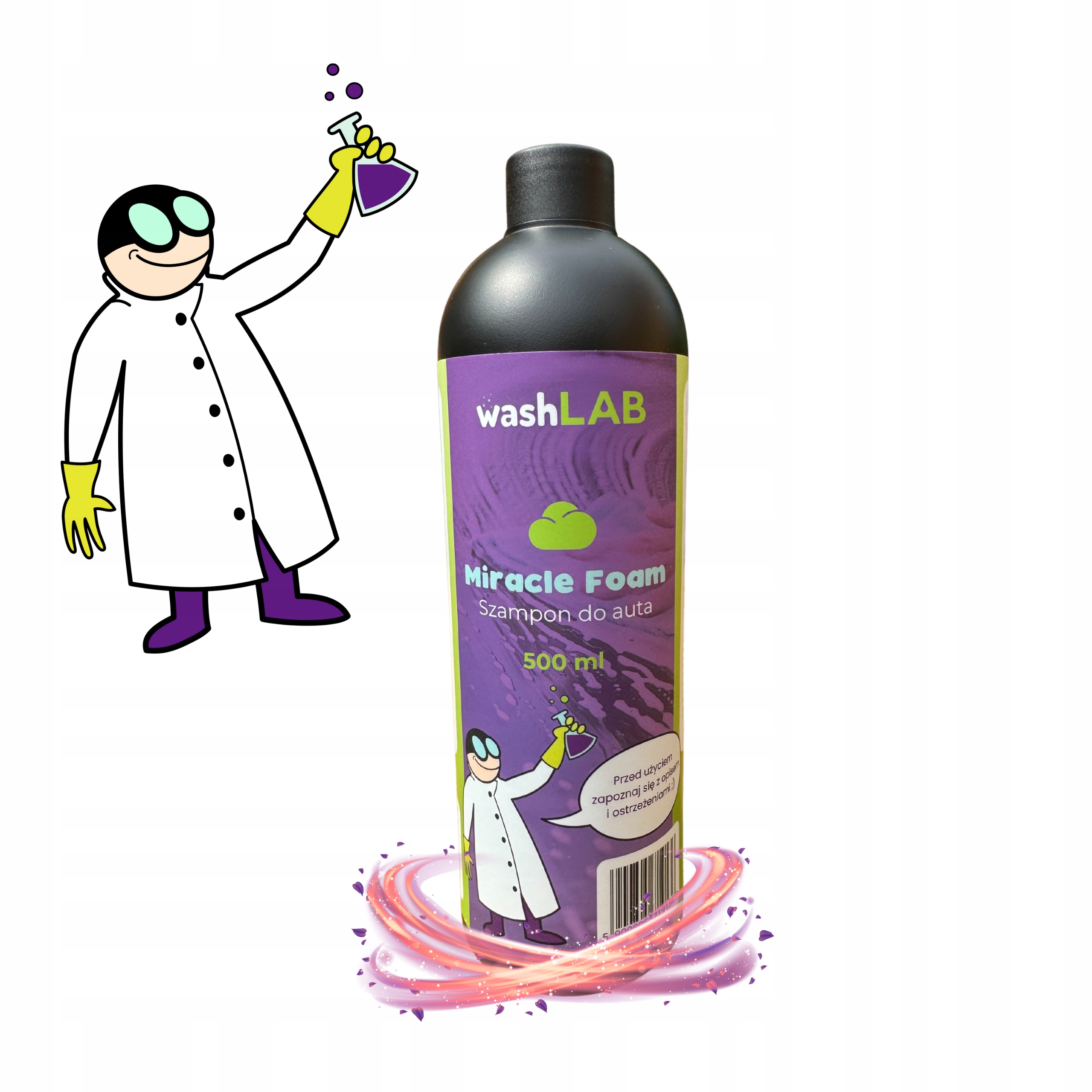 Szampon do mycia auta bezpieczny dla ppf ceramiki washLAB Miracle Foam