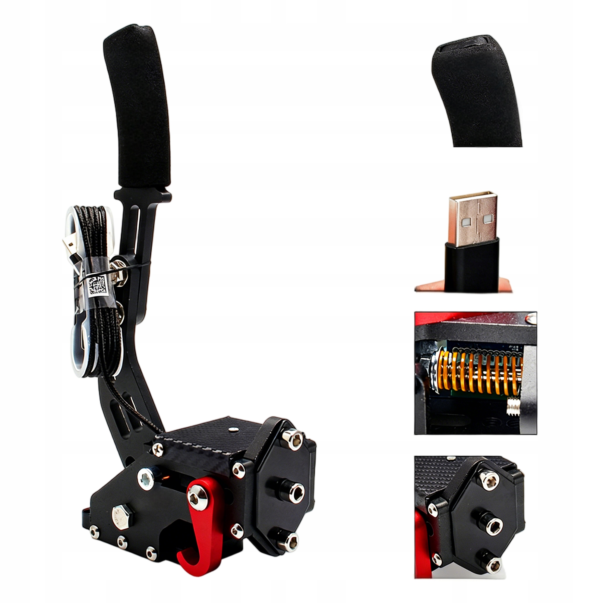 Ruční brzda pro driftování v závodních hrách na Pc a platformě Steam