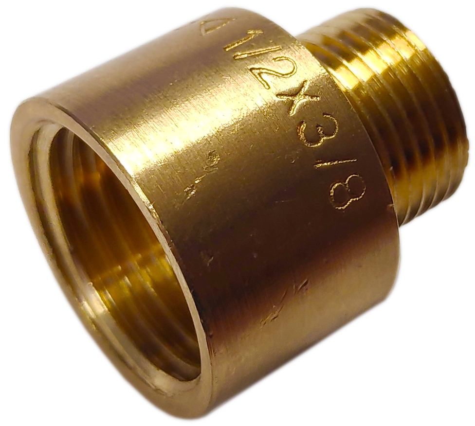 

Przedłużka Redukcyjna 1/2''GW X 3/8''GZ