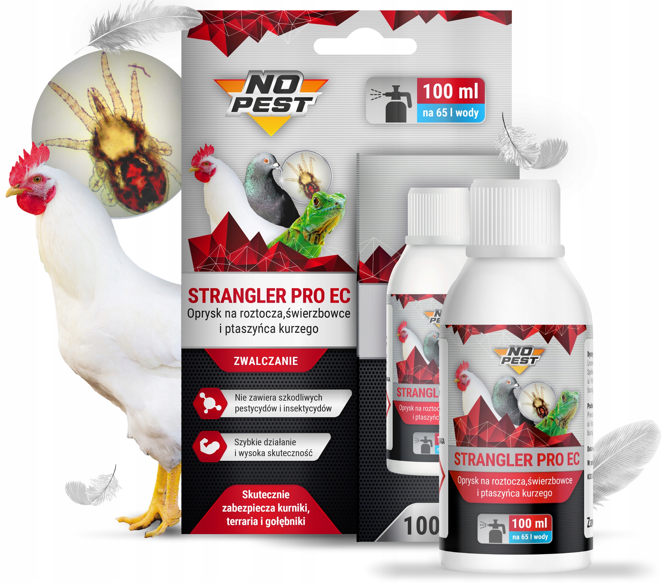 

Oprysk Środek Na Roztocza Ptaszyńca 100ML No Pest