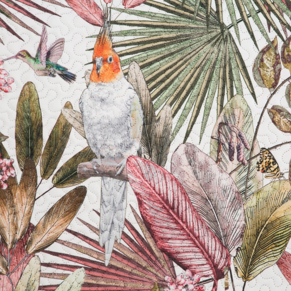 

Narzuta na łóżko pikowana Parrot 200x220 cm welur