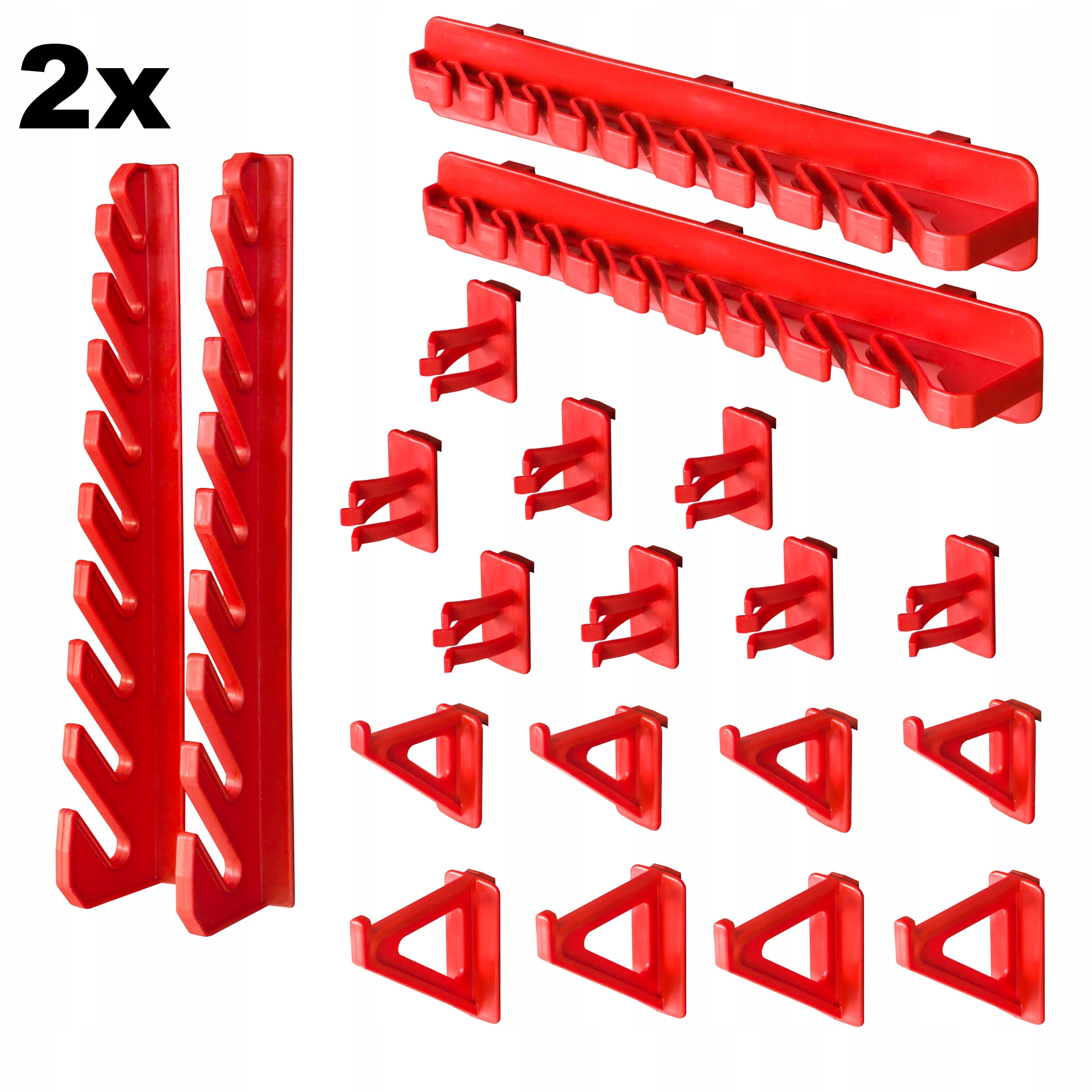 Tablica narzędziowa 115x78 cm | 33 Kuwet | ścianka Rodzaj tablica z elementami