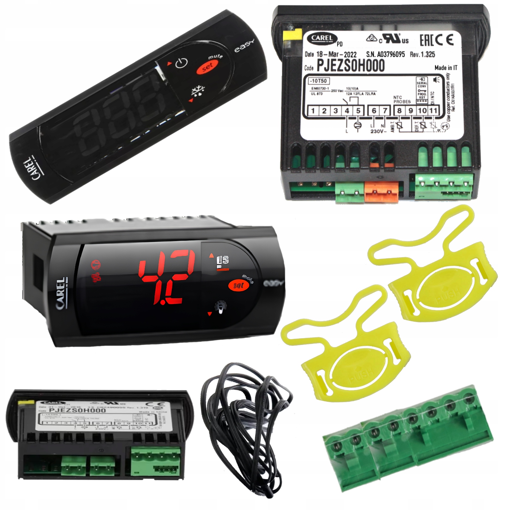 Sterownik temperatury chłodni Carel PJEZS0H000