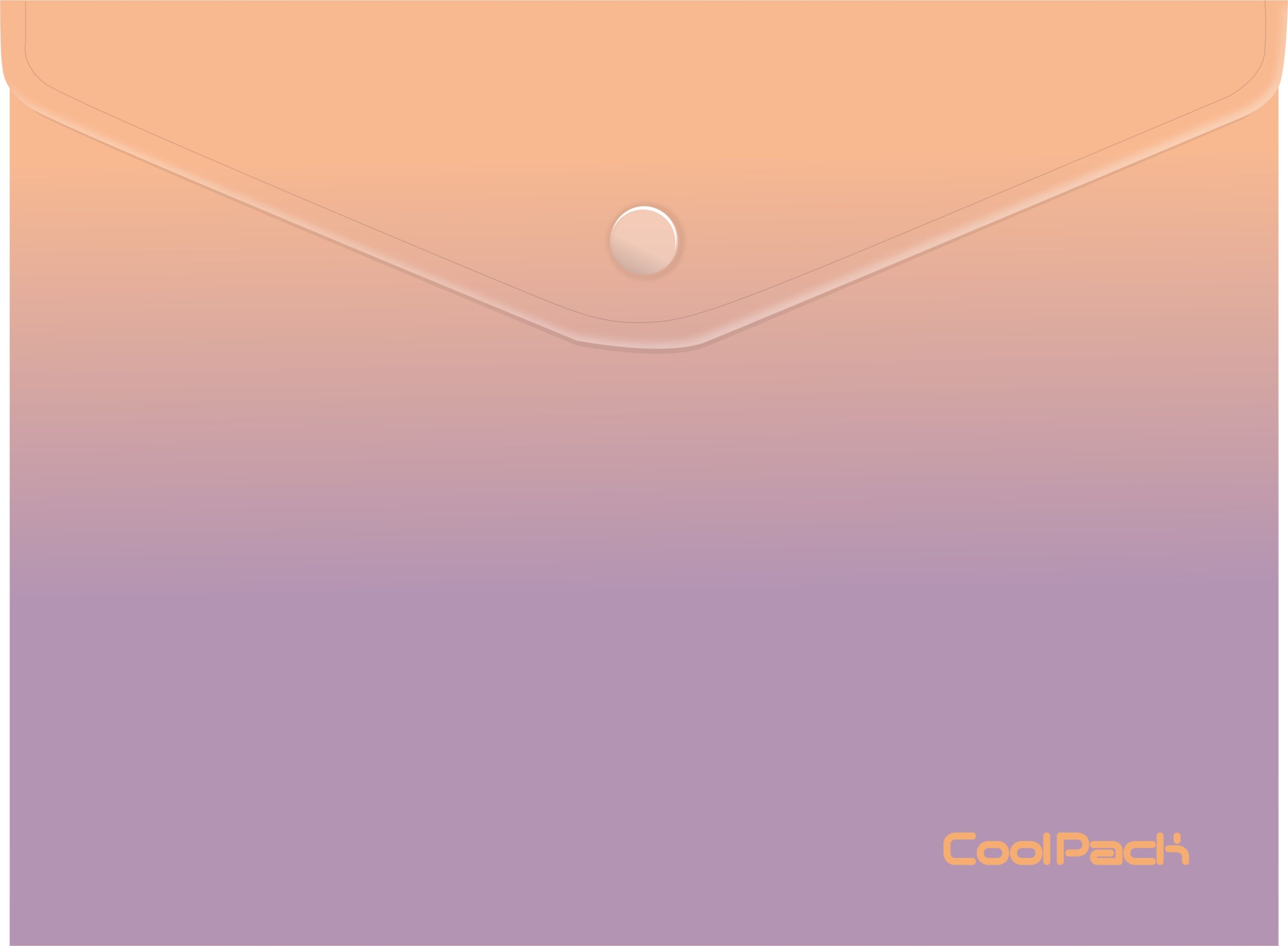 

CoolPack Koperta A4 na zatrzask Gradient berry