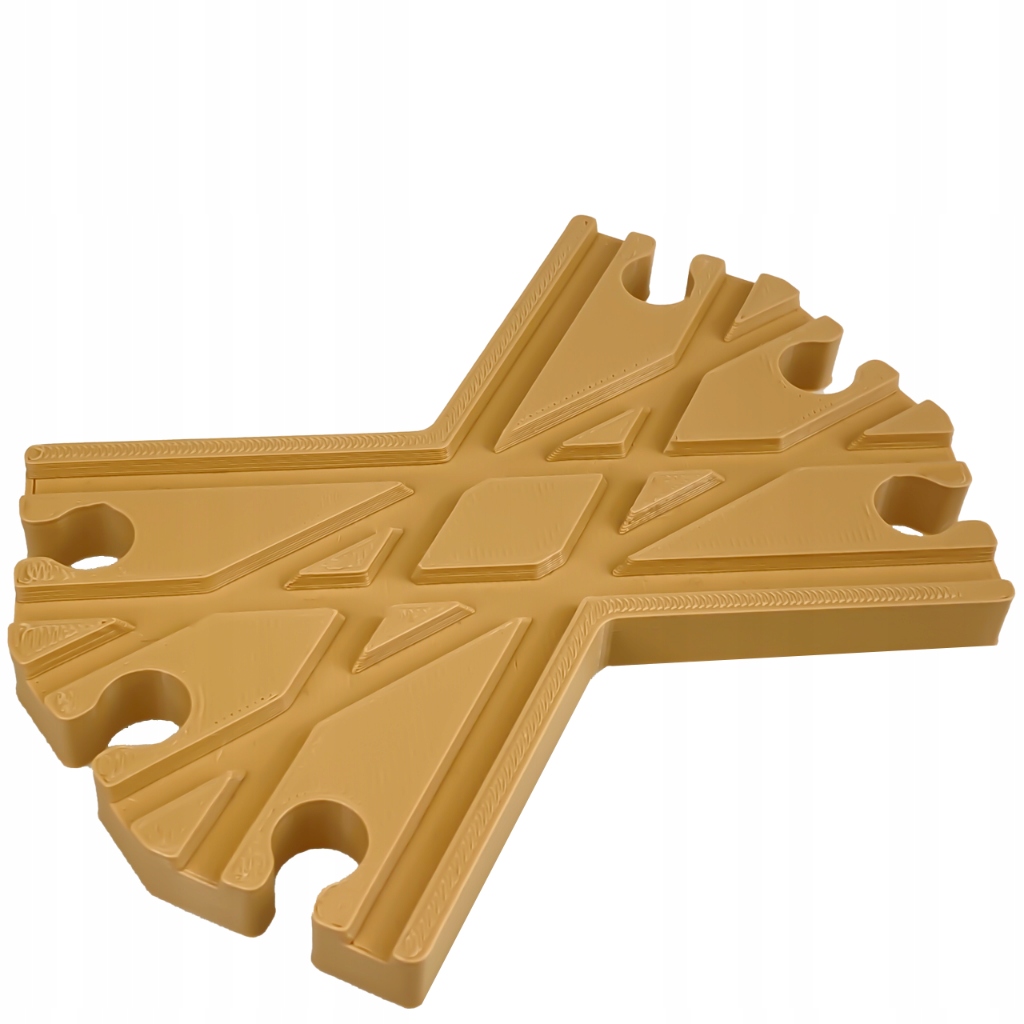 PRZEJAZD ROZJAZD DO KOLEJKI KOMPATYBILNY Z IKEA LILLABO I BRIO Materiał plastik