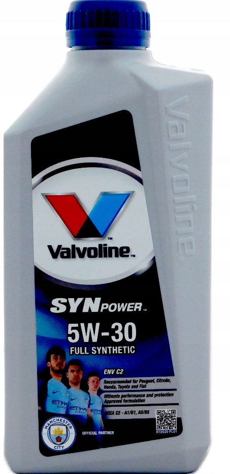 

Valvoline Synpower Env C2 5W30 1L