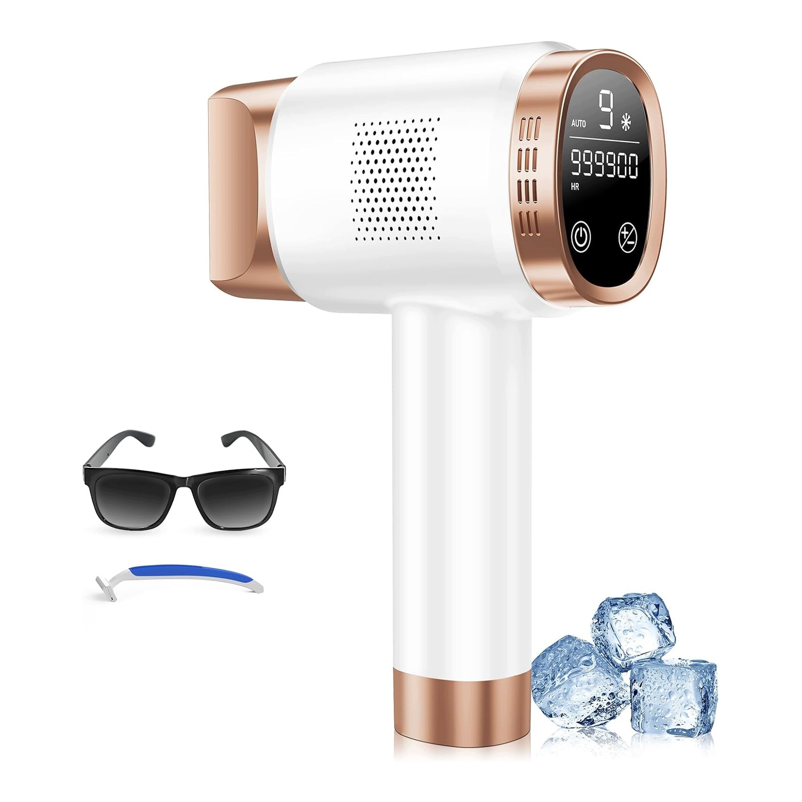 Ipl epilátor Ipl Beauris Chlazení 8°C 9 Úrovní Auto LCD