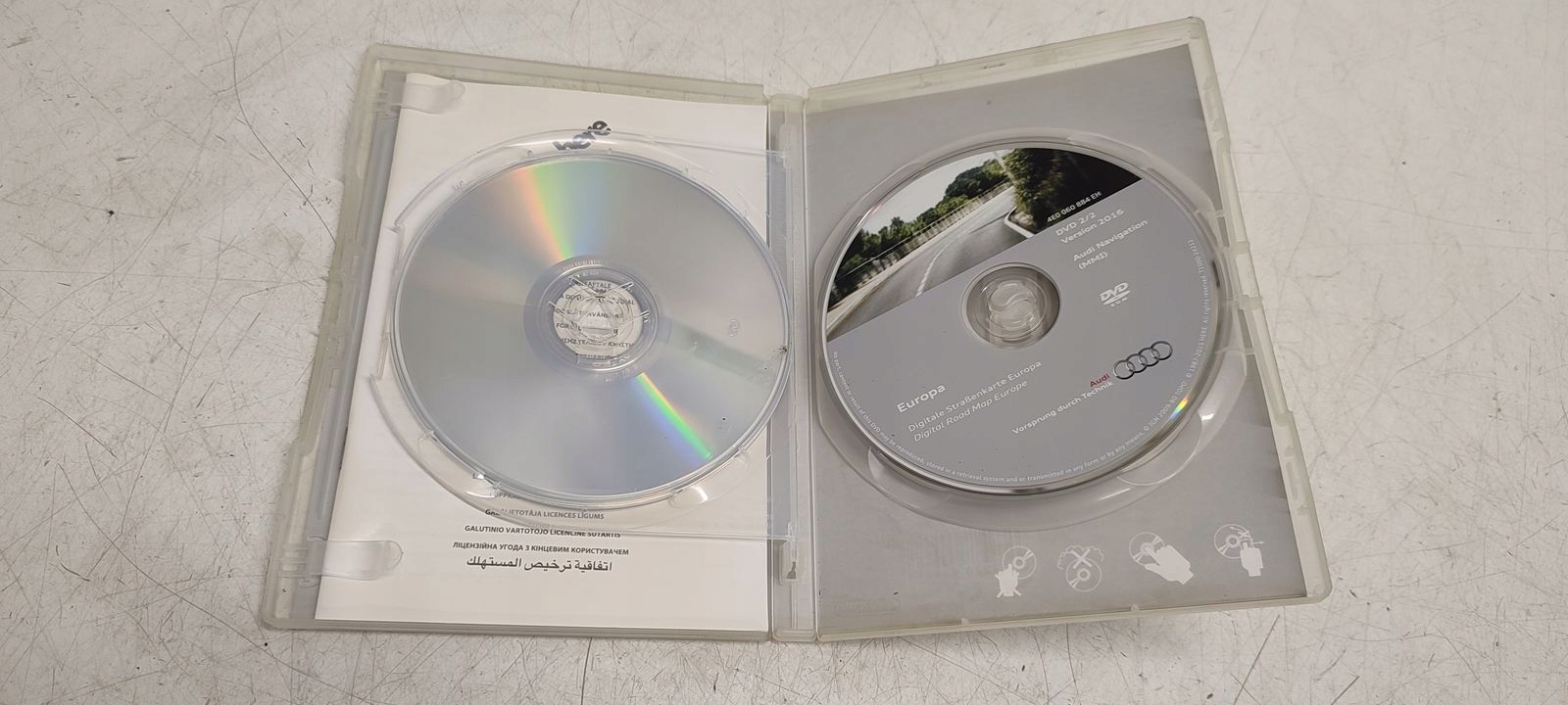 abdeckung DVD Mapa Europa 2016 Audi A6 C6 3,0 TDI Allroad