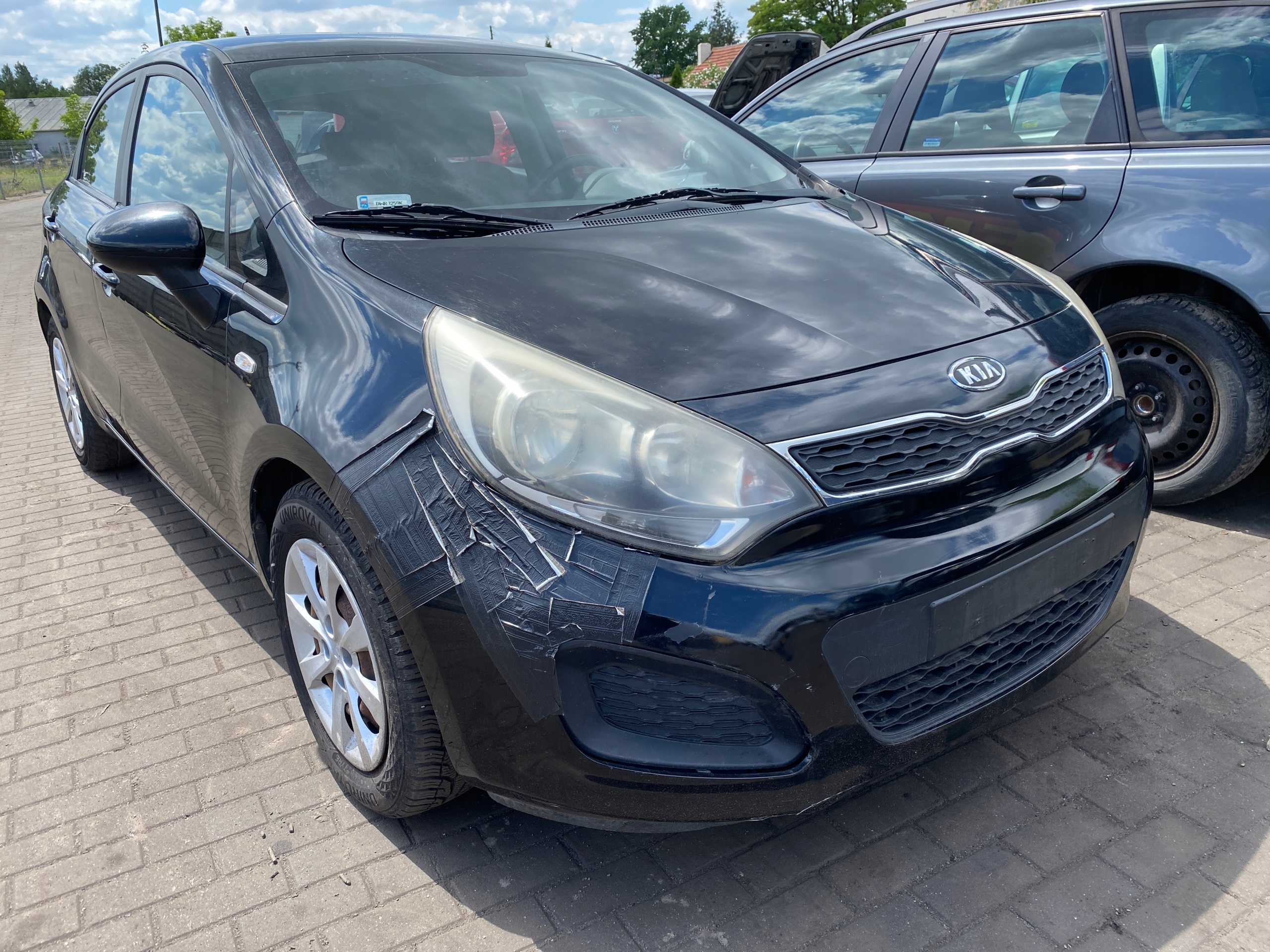 window side bodywork right Kia RIO 3 III 11-17