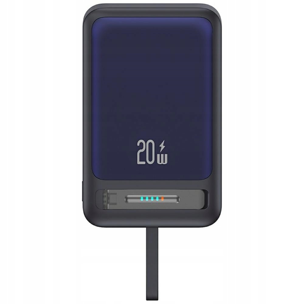 Powerbank Usams XM Series CD219 10000mAh Magnetic Wireless czarny