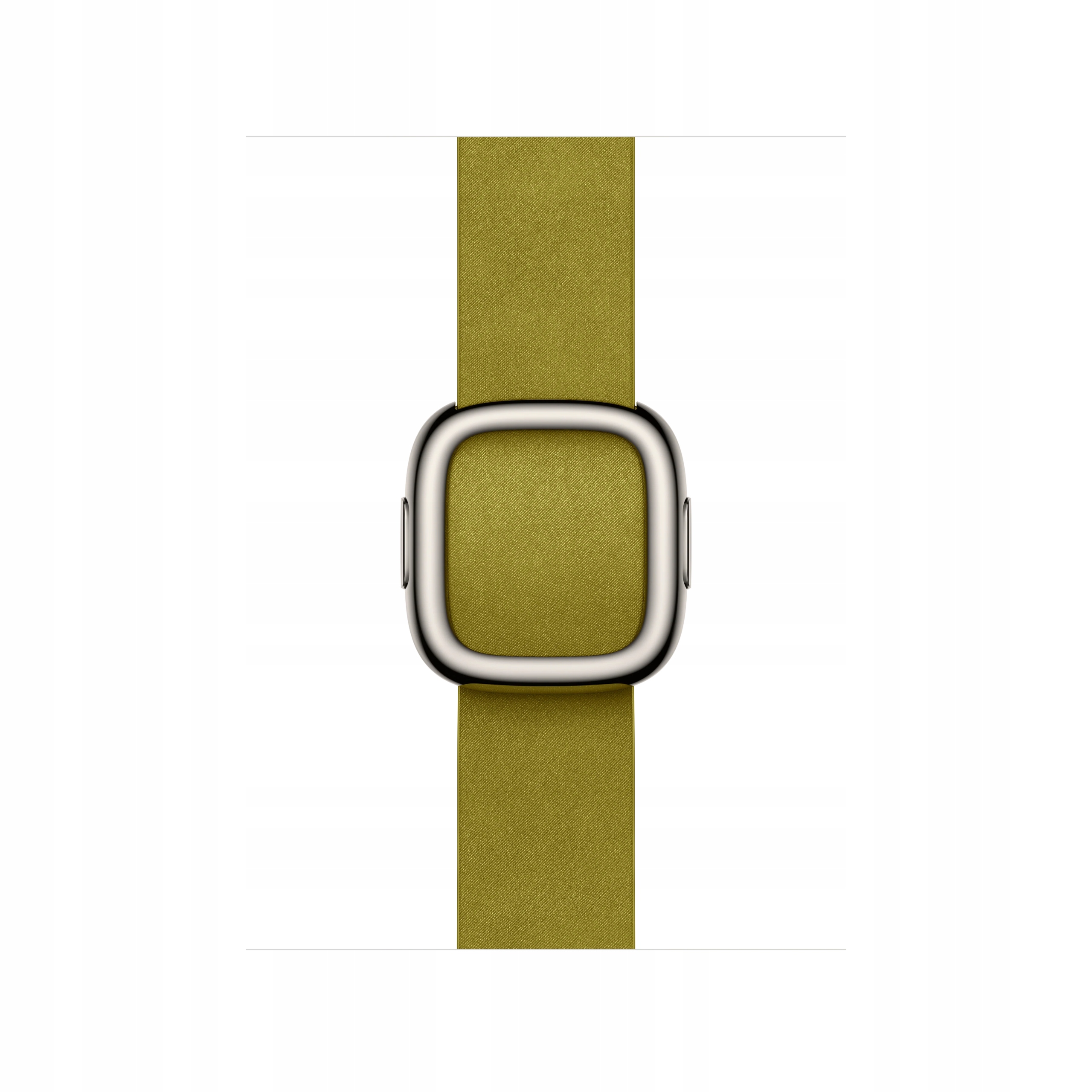 Apple Watch 38/40/41/42mm zelenožlutý řemínek s moderní přezkou střední