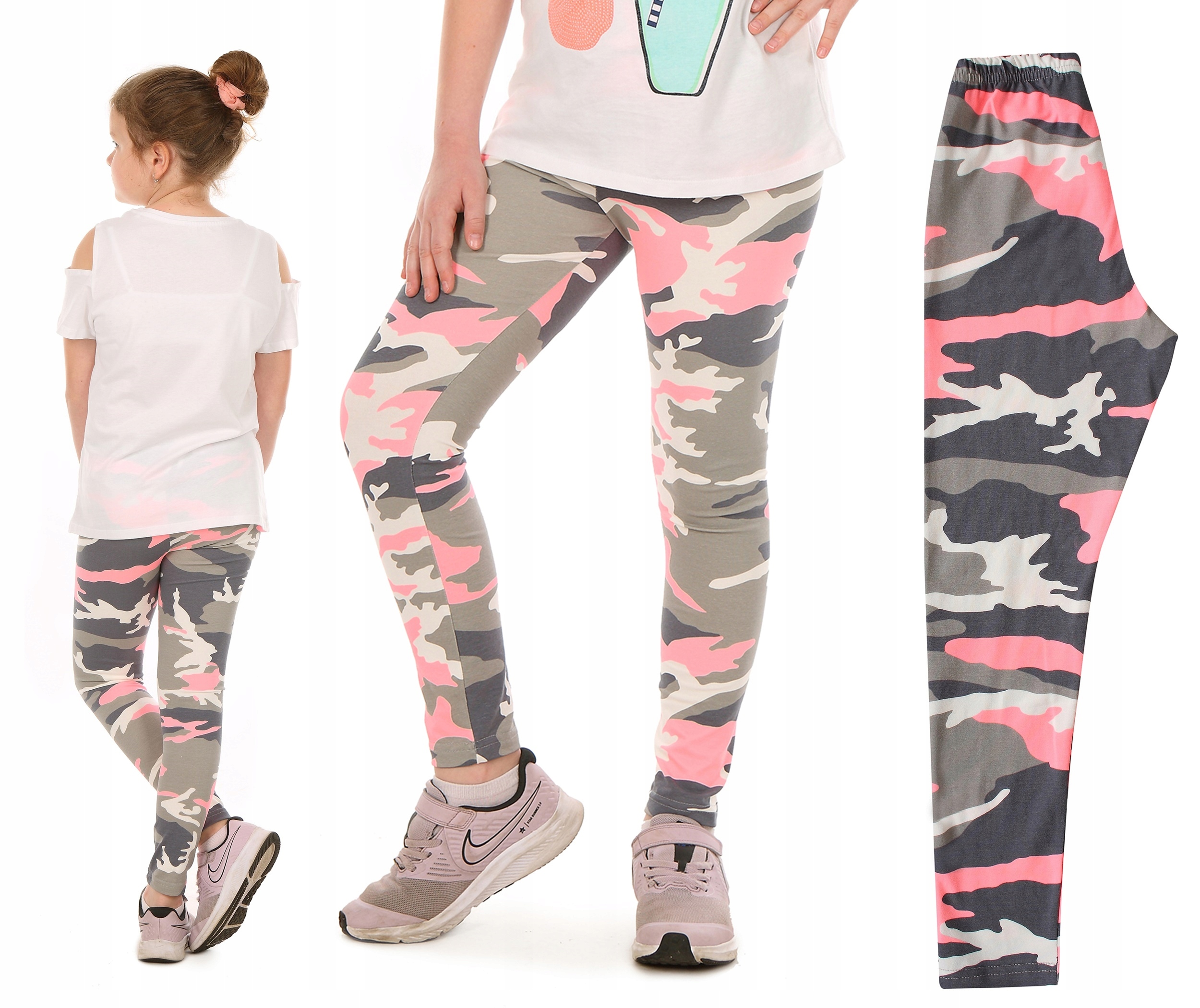 

Legginsy Nadruk getry kolorowe Moro r.128 Prod.PL