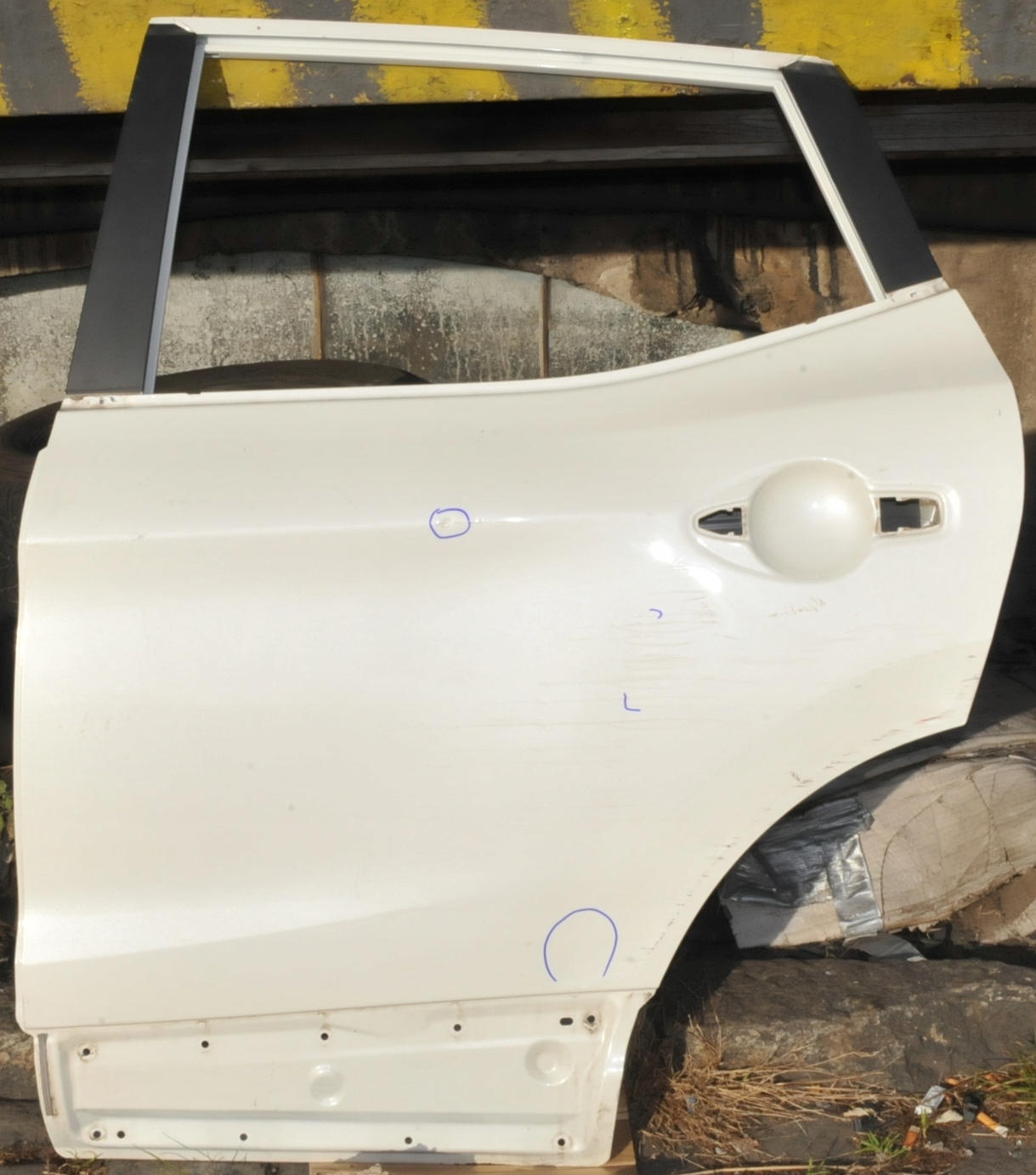 DRZWI LEWE TYŁ TYLNE NISSAN QASHQAI II