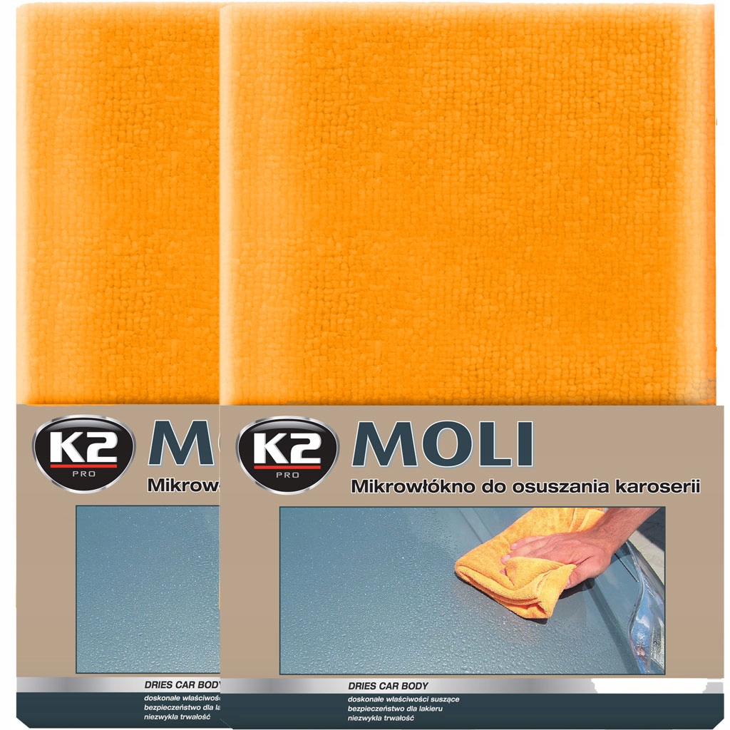 

K2 Moli XXL Mikrofibra 60x60[cm] Gruba 2 szt,
