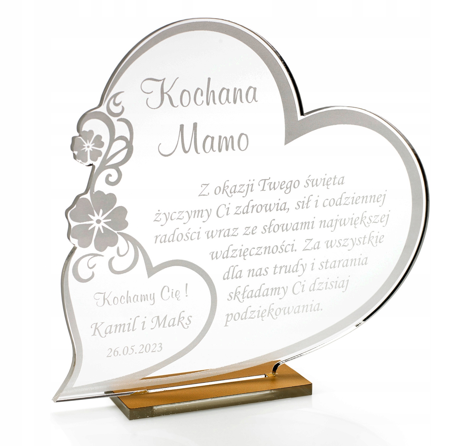 

Statuetka Grawer Dzień Matki urodziny 9-P