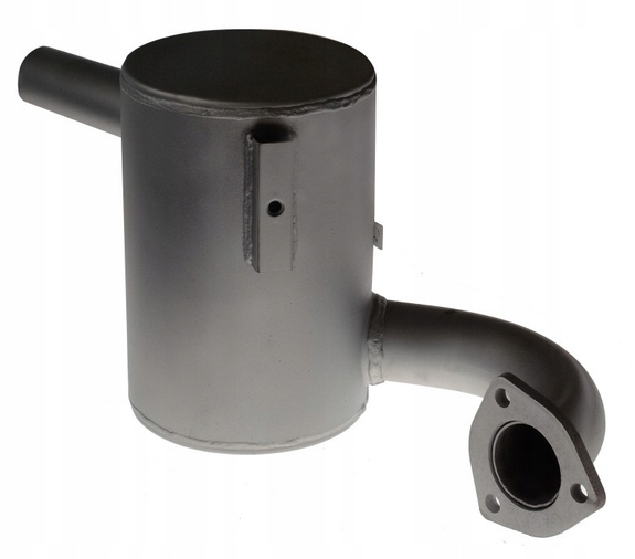 Tlumič Výfuku Traktorbagru Jcb 3CX