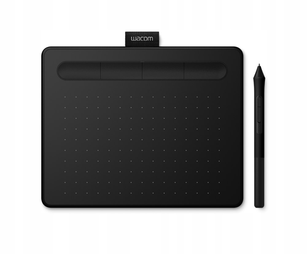 Wacom Intuos S – perový tablet, čierny