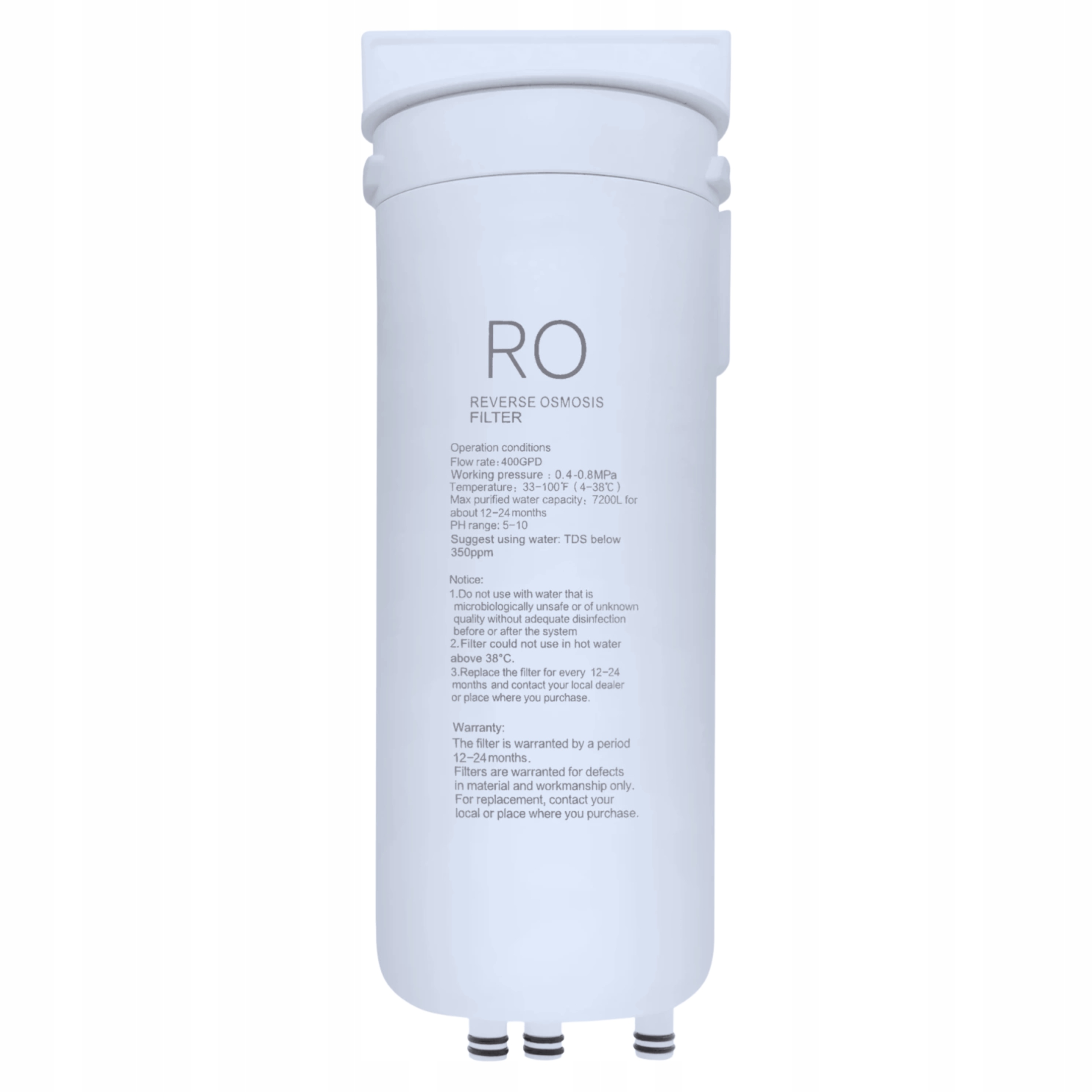 Membrana Osmotyczna Ro Wkład Do Filtra Odwróconej Osmozy Midea 400GPD