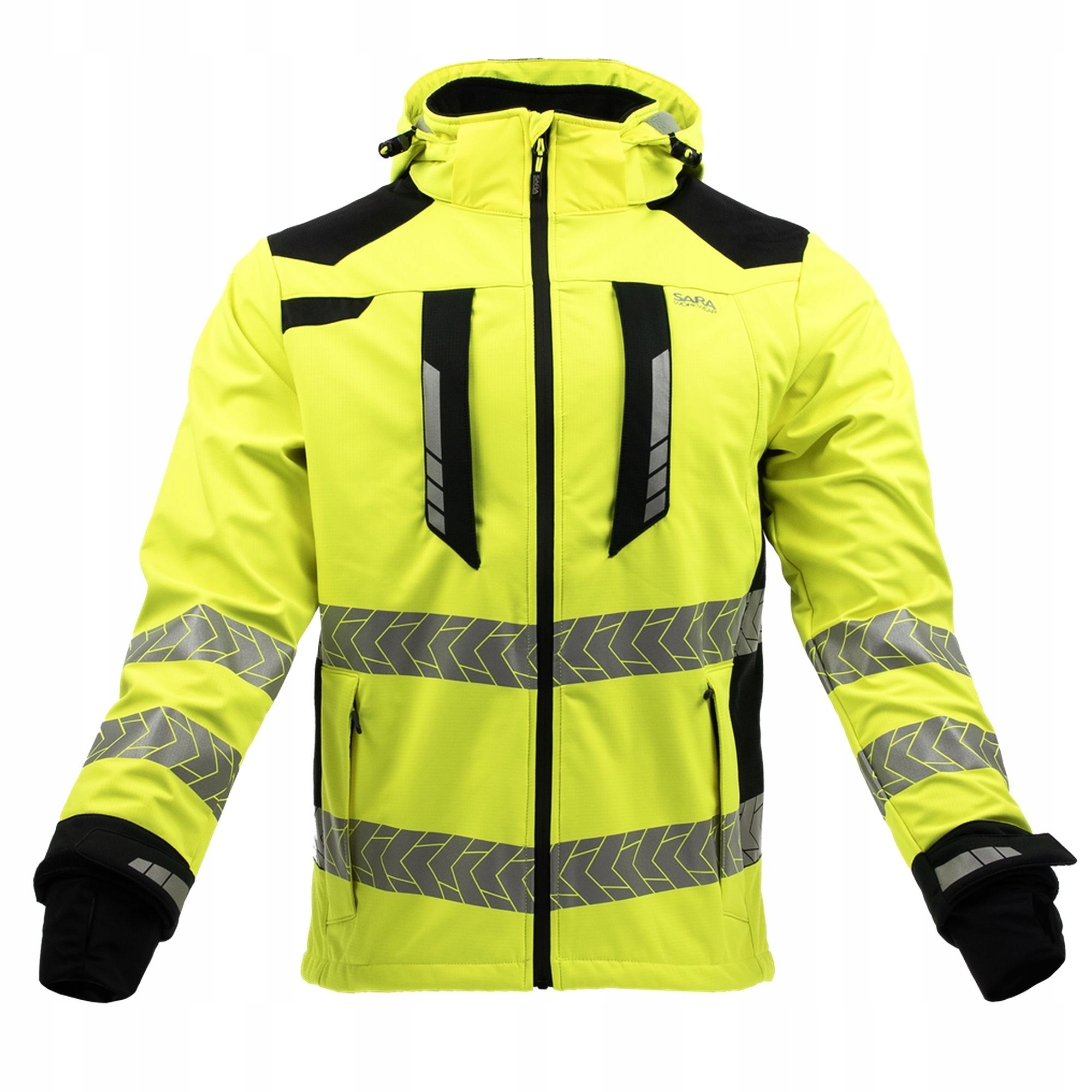 Softshell kurtka robocza odblaskowa ocieplana Drogowiec Comfort M