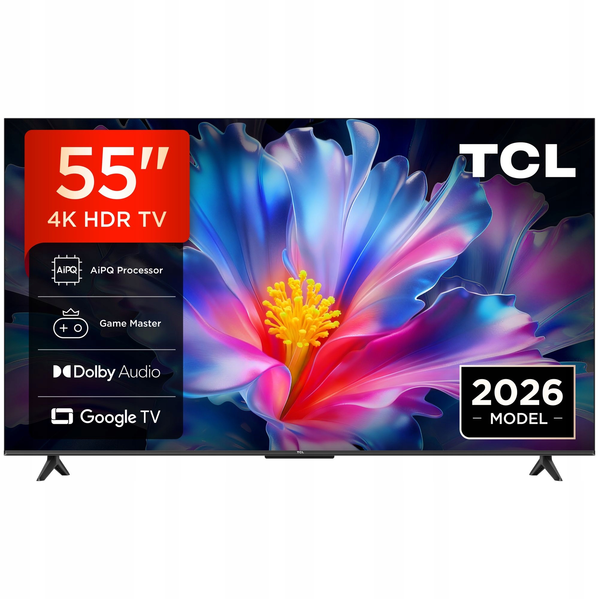 TCL 55P6L 55" LED 4K Google TV HDMI 2.1 DVB-T2