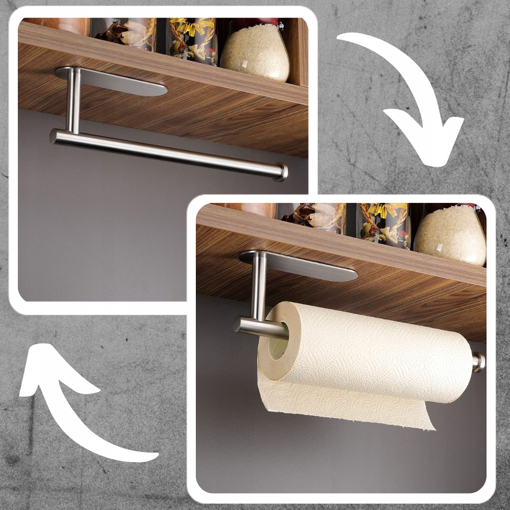 UCHWYT WIESZAK NA RĘCZNIK PAPIEROWY KUCHENNY LOFT Marka Modeus