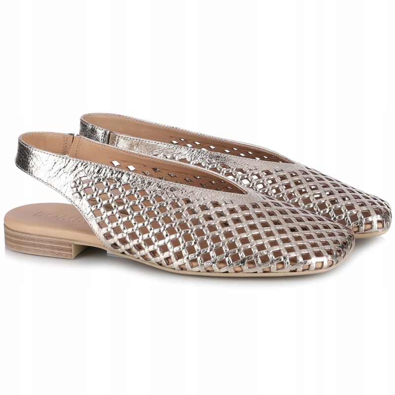 Dámské lodičky s odkrytou patou Bombonella 8T G195 1224 040 Kůže Vel. 38