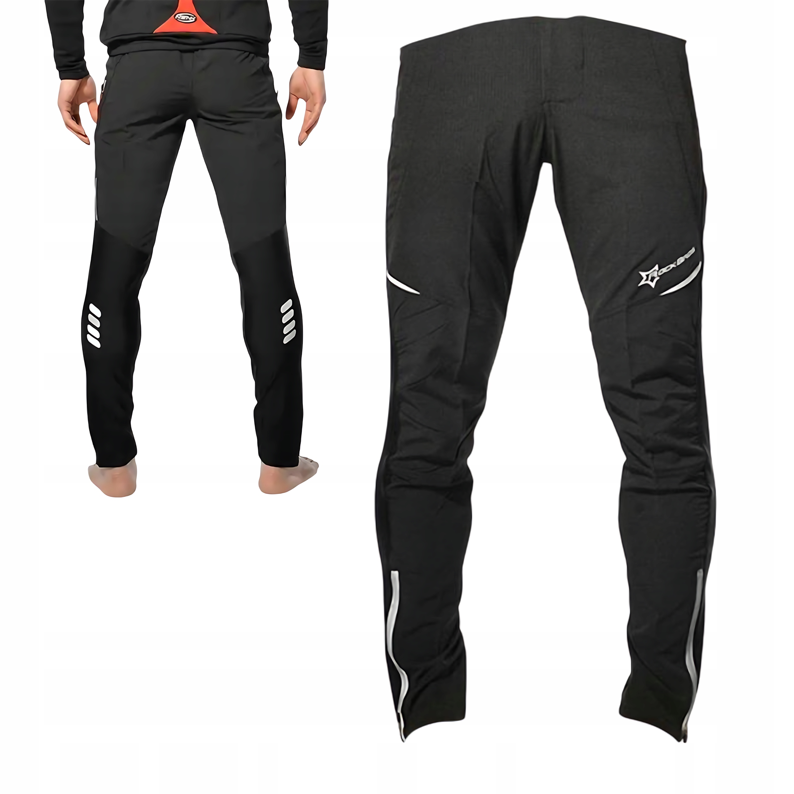 Rockbros Wiatroszczelne Długie Spodnie Rowerowe Rozmiar L Szybkoschnące